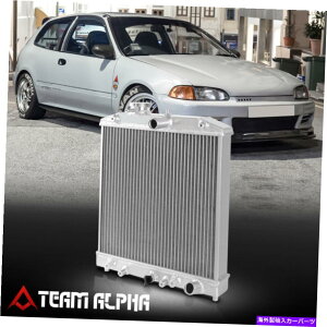 Radiator 1992-2001 CIVIC/DEL SOL/INTEGRA AT/MT [TRI ROW CORE]�A���~�j�E�����[�V���O���W�G�[�^�[ Fits 1992-2001 Civic/Del Sol/Integra AT/MT[TRI ROW CORE]Aluminum Racing Radiator�y���s�A���i�z
