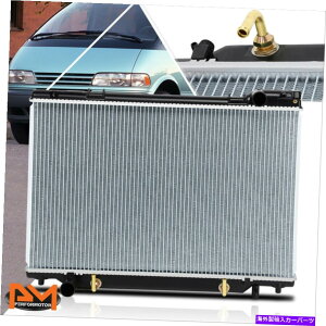 Radiator 91-95 Previa at/MT DPI-1155�̃t���A���~�j�E��OE�t�@�N�g���[�X�^�C���̗�p���W�G�[�^�[ Full Aluminum OE Factory Style Cooling Radiator for 91-95 Previa AT/MT DPI-1155