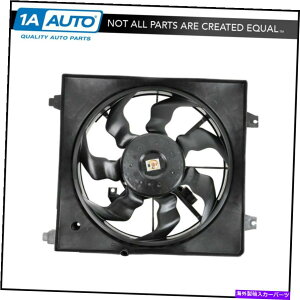 Radiator ���W�G�[�^�[��p�t�@���A�Z���u���h���C�o�[�T�C�h07-09�q�����_�C�T���^�t�F�̂��߂�LH�������� Radiator Cooling Fan Assembly Driver Side Left LH for 07-09 Hyundai Santa Fe