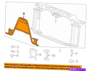 Radiator GM OEM Radiator Core Support-Brace 22825906 GM OEM Radiator Core Support-Brace 22825906