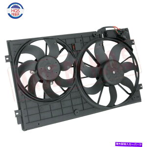 Radiator tHNX[Qr[gStWFb^rbg2.0L 2.5L̃fAWG[^[pt@ Dual Radiator Cooling Fan For Volkswagen Beetle Golf Jetta Rabbit 2.0L 2.5L
