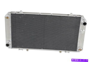 Radiator 1984-1989�̃A���~�j�E�����W�G�[�^�[87 88Toyota MR2 GT�N�[�y2�h�AAW11 MK1 1.6L MT Aluminum Radiator For 1984-1989 87 88Toyota MR2 GT Coupe 2-Door AW11 MK1 1.6L MT�y���s�A���i�z