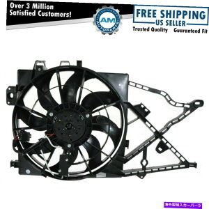 Radiator 00-05 Saturn LV[ỸAWG[^[pt@AZu Rear Radiator Cooling Fan Assembly for 00-05 Saturn L Series
