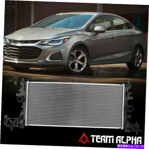 Radiator 2016-2019�V�{���[�N���[�Y�A���~�j�E���R�A���W�G�[�^�[�t�@�N�g���[����DPI-13620 Fits 2016-2019 Chevy Cruze Aluminum Core Radiator Factory Replacement dpi-13620