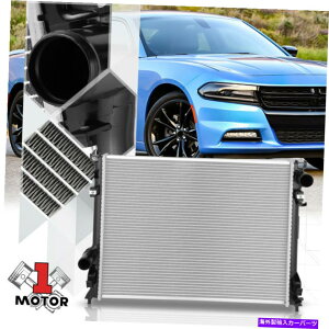 Radiator 08-16_bW[dDPI-13512̃A~jERAGWpWG[^[OEX^C Aluminum Core Engine Cooling Radiator OE Style for 08-16 Dodge Charger dpi-13512
