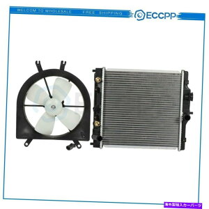 Radiator 1992�N����1998�N�̓d�����W�G�[�^�[��p�t�@���L�b�g�z���_�V�r�b�N1997-1998�A�L�����G�� Electric Radiator Cooling Fan Kit For 1992-1998 Honda Civic 1997-1998 Acura EL�y���s�A���i�z
