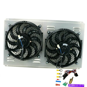 Radiator 96-05�̃��W�G�[�^�[�V�����E�h�t�@���L�b�g�V�{���[�u���U�[C1500 GMC�\�m�}�W�~�[4.3L 4.2L Radiator Shroud Fan Kits for 96-05 Chevy Blazer C1500 GMC Sonoma Jimmy 4.3L 4.2L�y���s�A���i�z