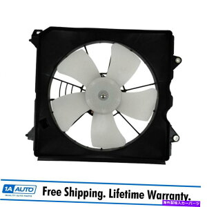 Radiator 08-10z_AR[h2.4L̃WG[^[pt@AZuif\jhCo[TCh Radiator Cooling Fan Assembly (Denso) Driver Side for 08-10 Honda Accord 2.4L