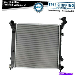 Radiator �q�����_�C�\�i�^1.6L�̃G���W���N�[�����g���W�G�[�^�[�A�Z���u�����ڃt�B�b�g Engine Coolant Radiator Assembly Direct Fit for Hyundai Sonata 1.6L New�y���s�A���i�z