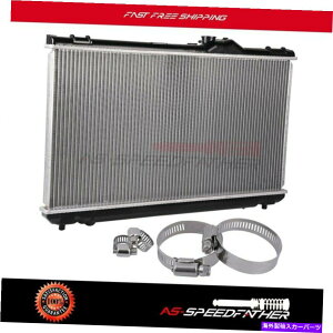 Radiator 2001N2005ÑNTXIS300̃A~jEWG[^[4̃z[XNṽZbg Aluminum Radiator For 2001-2005 Lexus IS300 With Set of 4 Hose Clamps