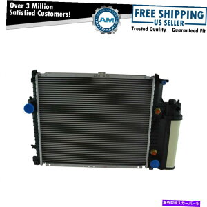 Radiator WG[^[AZuA~jERABMW 525i 525it new̒rƂ̒ڃtBbg Radiator Assembly Aluminum Core Direct Fit with Reservoir for BMW 525i 525iT New