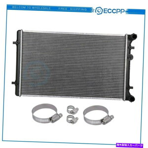 Radiator jo[TICz[XNvLbgtAEfBA3TTtHNX[QStWFb^̃WG[^[ Radiator For Audi A3 TT Volkswagen Golf Jetta with Universal Oil Hose Clamps Kit