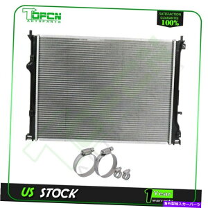 Radiator 2005N2009ÑNCX[300WG[^[2766jo[TICz[XNvLbg For 2005-2009 Chrysler 300 Radiator 2766 With Universal Oil Hose Clamps Kit