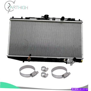 Radiator 1988�N����1991�N�̃��W�G�[�^�[DPI886�X�e�����X�|�z�[�X�N�����v�t���z���_�V�r�b�N Radiator DPI886 For 1988-1991 Honda Civic With stainless steel Hose Clamps