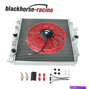 Radiator 12 �N�[���t�@����3��R�A�A���~�j�E�����W�G�[�^�[�t�B�b�g�z���_�V�r�b�NEG Integra 92-00 RD 12 Cool Fan & 3 Row Core Aluminum Radiator FIT Honda Civic EG Integra 92-00 RD�y���s�A���i�z