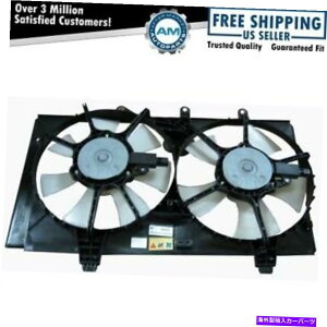 Radiator �v���}�X�_�b�W�l�I���p�̃��W�G�[�^�[��p�t�@���t���f���A���u���[�h�ƃ��[�^�[ Radiator Cooling Fan w/ Dual Blades & Motors for Plymouth Dodge Neon�y���s�A���i�z