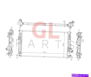 Radiator Ford C-Max 2007-2010���W�G�[�^�[�G���W����pZ60215200C NEW FOR FORD C-MAX 2007-2010 Radiator Engine Cooling Z60215200C New�y���s�A���i�z