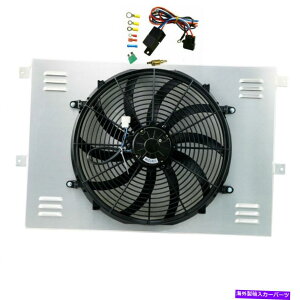 Radiator �_�b�WD100 B200 D300 W300 B300 5.9L V8 1971-79�p���W�G�[�^�[�V�����E�h�t�@�������[�L�b�g Radiator Shroud Fan Relay Kit For Dodge D100 B200 D300 W300 B300 5.9L V8 1971-79�y���s�A���i�z