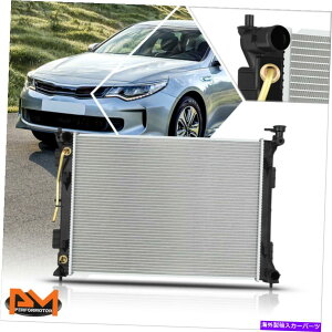Radiator DPI-13603�ł�16-20 OPTIMA 2.4L��n�C�u���b�h�̃A���~�j�E��OE�X�^�C����p���W�G�[�^�[ Aluminum OE Style Cooling Radiator for 16-20 Optima 2.4L Non-Hybrid AT DPI-13603�y���s�A���i�z