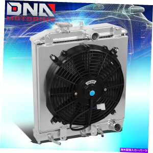 Radiator 1994N2000NCIVIC EG/EH/EJ/EM/DC 2pA~jEWG[^[+t@VEh FOR 1994-2000 CIVIC EG/EH/EJ/EM/DC AT 2-ROW COOLING ALUMINUM RADIATOR+FAN SHROUD