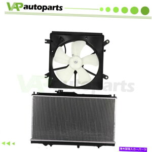 Radiator z_AR[hv[hALCL̃GWWG[^[Ɨpt@Lbg Engine Radiator and Cooling Fan Kit For Honda Accord Prelude Acura CL