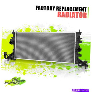 Radiator {dpi13620} oe�X�^�C��1��A���~�j�E���R�A��p���W�G�[�^�[�V�{���[�N���[�Y16-19�̂��߂̃��W�G�[�^�[ {DPI13620}OE Style 1-Row Aluminum Core Cooling Radiator for Chevy Cruze 16-19