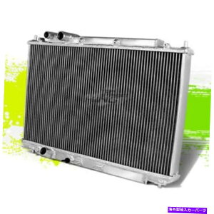 Radiator レースラジエーターの2列アルミニウムボルト+ホンダシビックSI 2Lマニュアルのキャップ06-11 2-Row Aluminum Bolt On Racing Radiator+Cap for Honda Civic Si 2L Manual 06-11