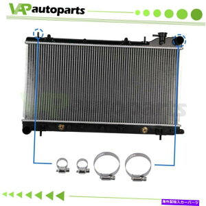 Radiator 99-02̃WG[^[XotHX^[99-01XoCvbT4PCSICz[XNv Radiator For 99-02 Subaru Forester 99-01 Subaru Impreza with 4pcs Oil Hose Clamp