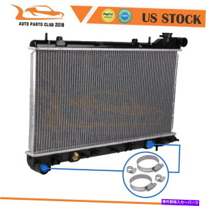 Radiator 2402WG[^[tBbg1999-2001XoCvbTw/jo[Tz[XNv 2402 Radiator Fits 1999-2001 Subaru Impreza w/ Universal Hose Clamps
