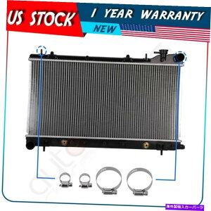 Radiator 1999N2001NɂăXotHX^[CvbTWG[^[W/ 4 PCSICz[XNv2402 For 1999-2001 Subaru Forester Impreza Radiator W/ 4 pcs Oil Hose Clamps 2402