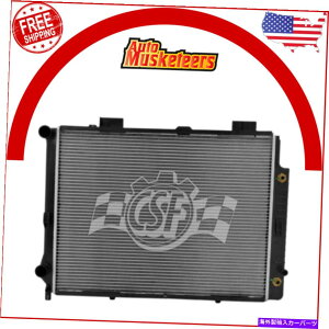 Radiator WG[^[-2vX`bN^NA~jERACSF 2611tBbg96-97ZfXE320 Radiator-2 Row Plastic Tank Aluminum Core CSF 2611 fits 96-97 Mercedes E320