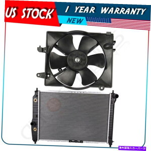 Radiator 2005 2006 2007|eBAbNEF[u5̓dCpt@ƃWG[^[AZu5 Electric Cooling Fan and Radiator Assembly For 2005 2006 2007 Pontiac Wave5