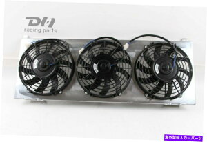 Radiator 3 x 9 "WG[^[pt@ƃA~jEVEh1991-2001W[v`FL[/R}`XJ 3 x 9"Fans & Aluminum Shroud For radiator 1991-2001 Jeep Cherokee/ Comanche XJ