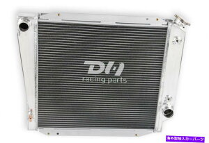 Radiator tBbg1966-1977tH[huR5L V8 3A~jERAptH[}XpWG[^[ Fit 1966-1977 Ford Bronco 5L V8 3 Row Aluminum Core Performance Cooling Radiator