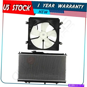 Radiator 1998 1999 2000 2001z_v[h̓dCpt@ƃWG[^[AZu Electric Cooling Fan and Radiator Assembly For 1998 1999 2000 2001 Honda Prelude