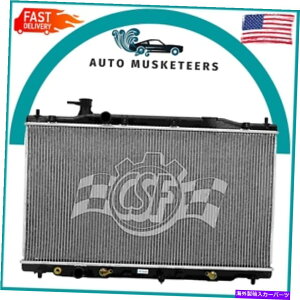 Radiator Radiator-1 RowvX`bN^NA~jERACSF 3338tBbg07-09z_CR-V Radiator-1 Row Plastic Tank Aluminum Core CSF 3338 fits 07-09 Honda CR-V