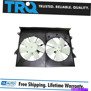 Radiator 05-10サイオンTC 2.4LのTRQデュアルラジエーターA/C冷却ファンアセンブリ TRQ Dual Radiator A/C Cooling Fan Assembly for 05-10 Scion TC 2.4L New