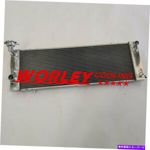 エンジンカバー 1991年から2001年のジープチェロキーI6 4.0l XJ AT/MTマニュアルの2コアアルミニウムラジエーター 2CORE aluminum radiator FOR 1991-2001 Jeep Cherokee I6 4.0L XJ AT/MT Manual new