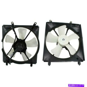 GWJo[ JyAp2̗pt@AZuhCo[ƏqLH RH̐VZbg New Set of 2 Cooling Fan Assemblies Driver & Passenger Side LH RH for Camry Pair