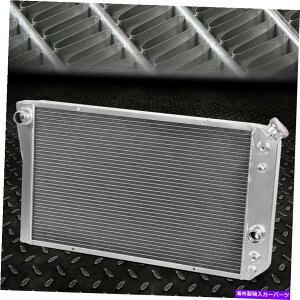 GWJo[ 82-02V{[S10/S-10uCU[V83tA~jERA[VOWG[^[ 3-Row Full Aluminum Core Racing Radiator for 82-02 Chevrolet S10/S-10 Blazer V8