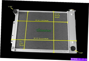 GWJo[ 3337A~jEWG[^[21 "WRAtBbg1967 1968 1969V{[J}t@CAo[h 3 ROWS 337 ALUMINUM RADIATOR 21"W CORE FIT 1967 1968 1969 CHEVY CAMARO FIREBIRD