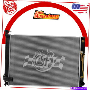 GWJo[ Radiator-1 RowvX`bN^NA~jERACSF 3638tBbg07-10g^VGi Radiator-1 Row Plastic Tank Aluminum Core CSF 3638 fits 07-10 Toyota Sienna