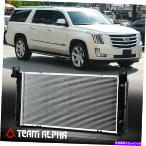 GWJo[ tBbg1999-2014Vo[h/xO/VGA~jEHWG[^[ Fits 1999-2014 Silverado/Suburban/Sierra Aluminum Factory Replacement Radiator