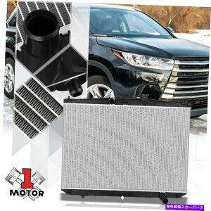 GWJo[ 17-19nC_[3.5 V6 13657̃A~jERAGWpWG[^[OEX^C Aluminum Core Engine Cooling Radiator OE Style for 17-19 Highlander 3.5 V6 13657