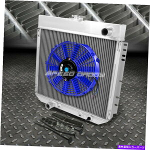 �G���W���J�o�[ 3��A���~�j�E�����W�G�[�^�[+1x 14 �t�@���u���[69-70�}�X�^���O/�t�H�[�h/�}�[�L�����[�|�j�[�J�[ 3-ROW ALUMINUM RADIATOR+1X 14FAN BLUE FOR 69-70 MUSTANG/FORD/MERCURY PONY CAR�y���s�A���i�z