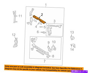 GWJo[ g^OEM 09-13J[WG[^[RAT|[g - Abp[^Co[5320512291 TOYOTA OEM 09-13 Corolla Radiator Core Support-Upper Tie Bar 5320512291