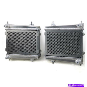 GWJo[ L/R⏕3񃉃WG[^[̓g^GRX[vA90/A91BMW G20 320I G29ɓK܂ L/R Auxiliary 3 Row Radiator Fits Toyota GR Supra A90/A91 & BMW G20 320i G29