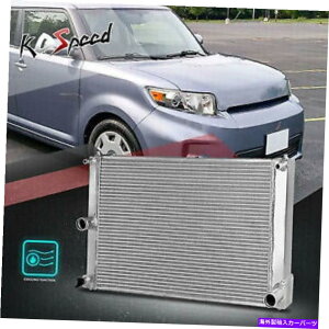 GWJo[ 08-15TCIXB MT/}jA2RAtA~jE[XpWG[^[ 2-Row Core Full Aluminum Racing Cooling Radiator for 08-15 Scion xB MT/Manual