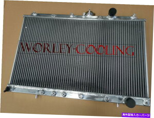 GWJo[ 42mm 2OHT[̂߂̃RA[XA~jEWG[^[EVO 1 2 3^V 42mm 2 core Race Aluminum Radiator FOR Mitsubishi Lancer EVO 1 2 3 brand new