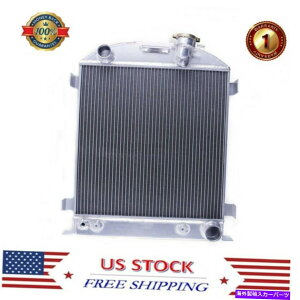 GWJo[ 3s17 "1932-1939 Ford Model A Chevy V8̃RA`bvWG[^[ 3 ROW 17"CORE Chopped Radiator For 1932-1939 Ford Model A Chevy V8 AT